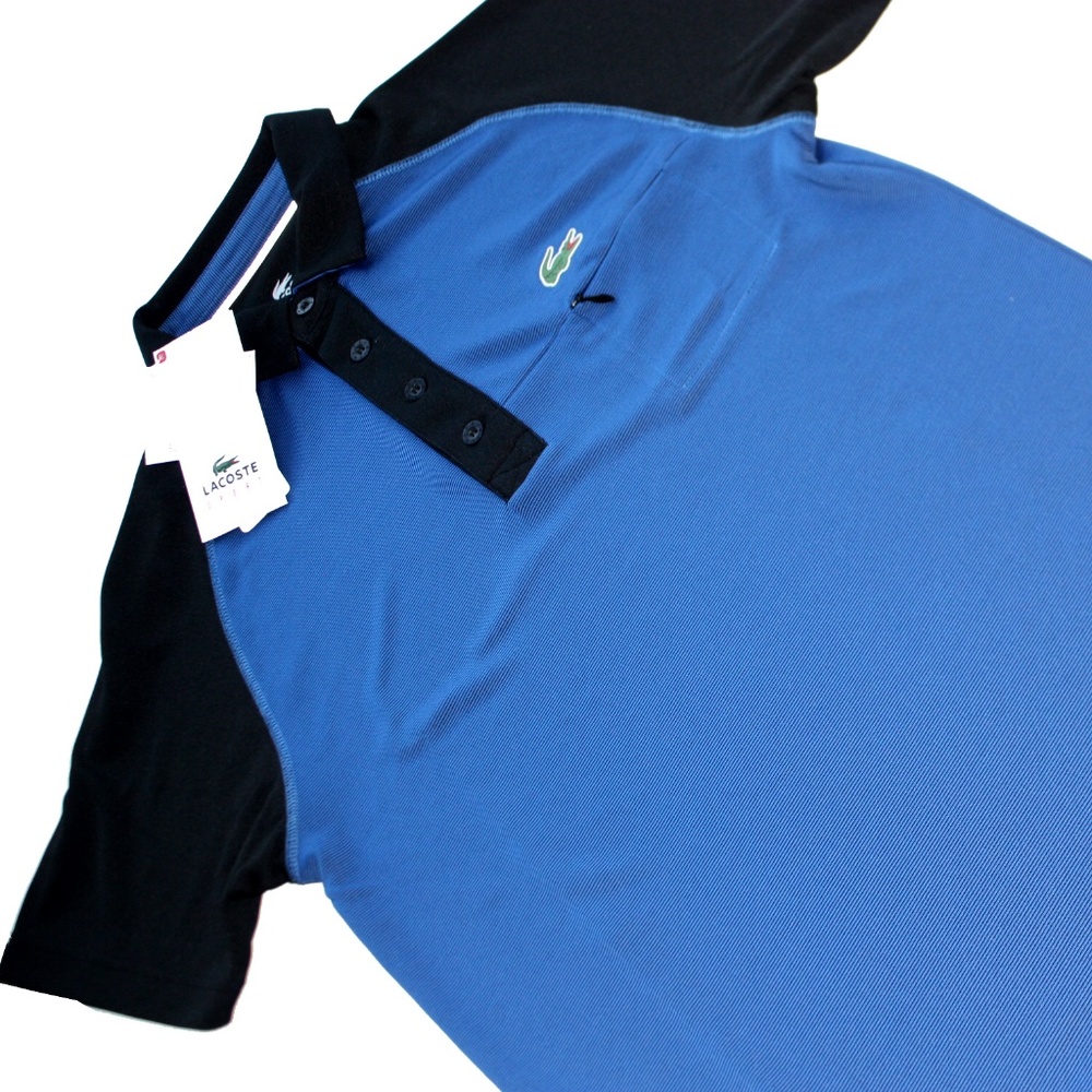 Lacoste Sport Polo Shirt Blue Men's XS New